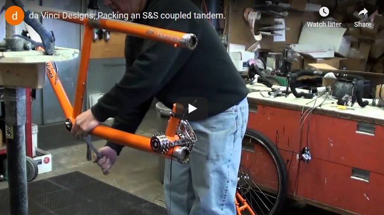 Packing a Global Tandem (S&S Couplers)